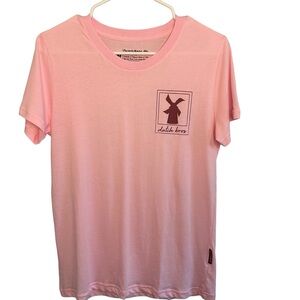 Dutch Bros Women’s Pink ‘A Better World’ SMALL+MEDIUM DB Soft …